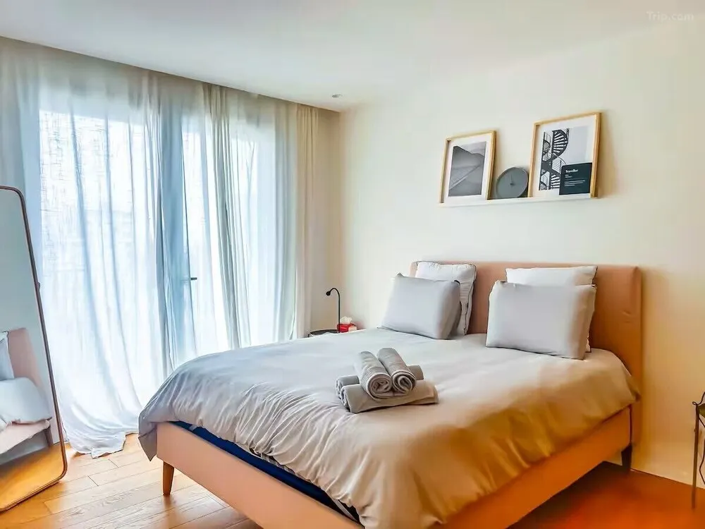 Appartement Luxe Cœur CFC Casablanca bedroom