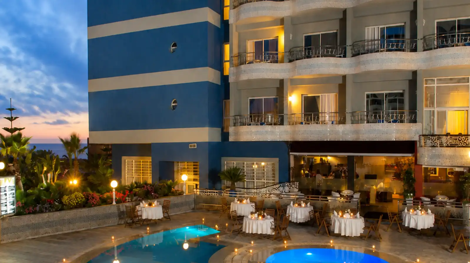 Hotel Club Val d’Anfa Casablanca exterior with pool